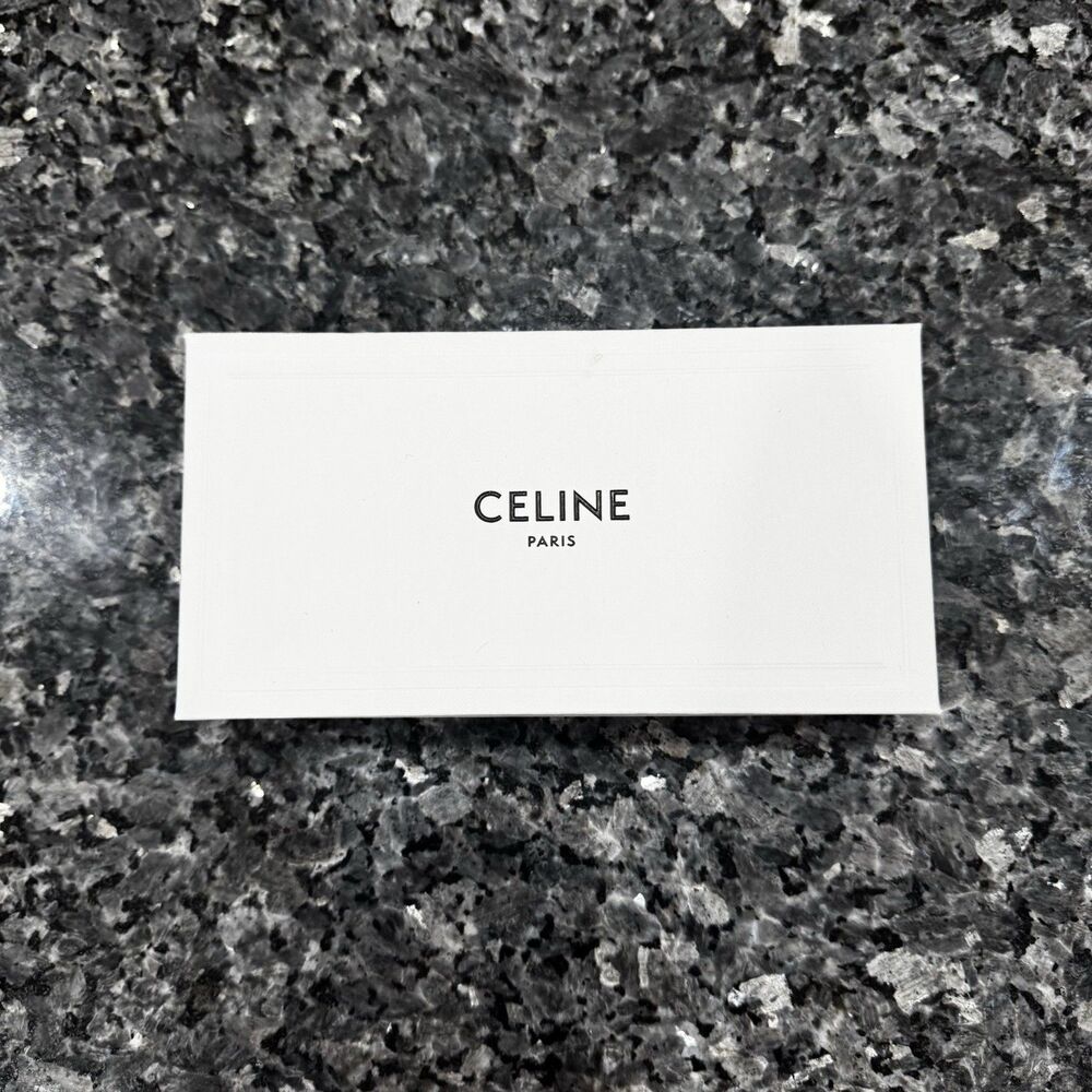 CELINE PARIS White Cardboard Empty Gift Box 7.5" x 3.5” x 2.25"